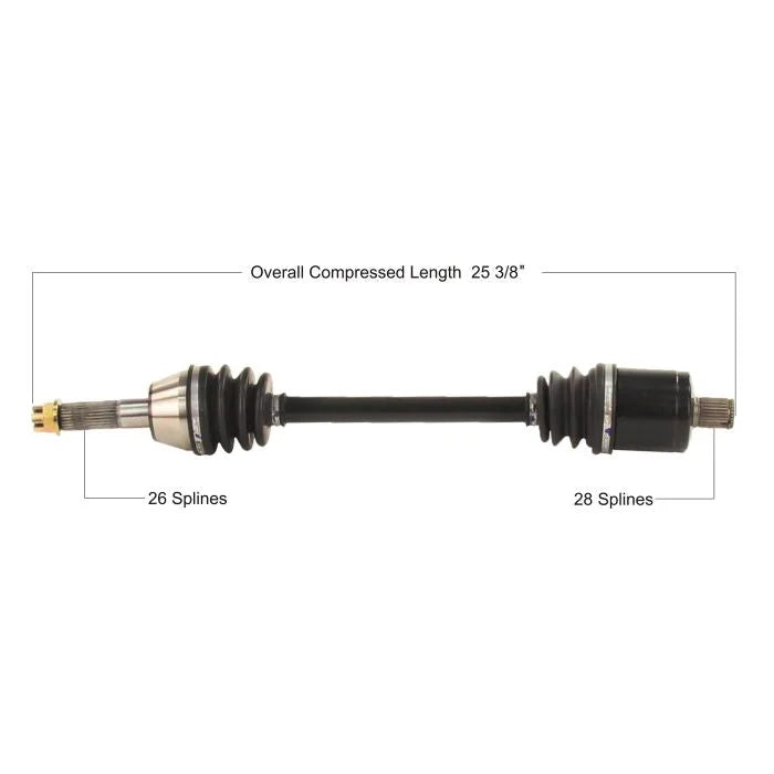 Tytaneum TYTANEUM OE REPLACEMENT CV AXLE REAR LEFT / RIGHT POL-7084 fits Polaris