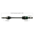 Load image into Gallery viewer, Tytaneum TYTANEUM OE REPLACEMENT CV AXLE REAR LEFT 813-0152 fits Polaris