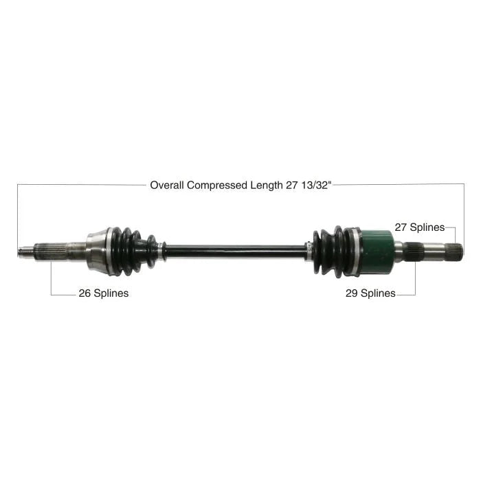 Tytaneum TYTANEUM OE REPLACEMENT CV AXLE REAR LEFT 813-0152 fits Polaris