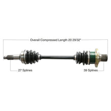 Load image into Gallery viewer, Tytaneum TYTANEUM OE REPLACEMENT CV AXLE REAR LEFT 813-0199 fits Yamaha