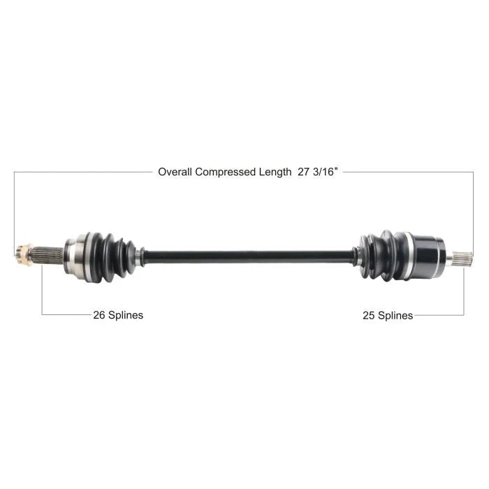 Tytaneum TYTANEUM OE REPLACEMENT CV AXLE REAR LEFT HON-7040 fits Honda