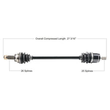 Load image into Gallery viewer, Tytaneum TYTANEUM OE REPLACEMENT CV AXLE REAR LEFT HON-7040 fits Honda