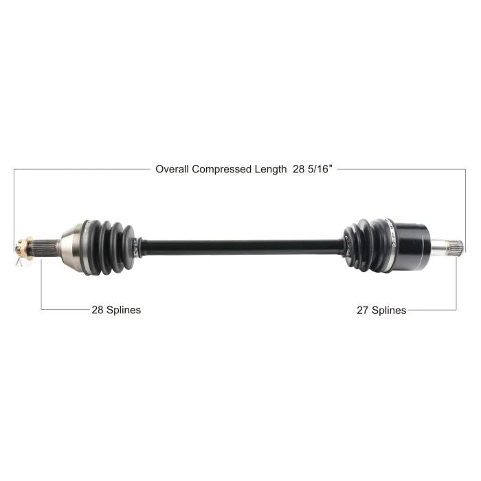 Tytaneum TYTANEUM OE REPLACEMENT CV AXLE REAR LEFT HON-7041 fits Honda
