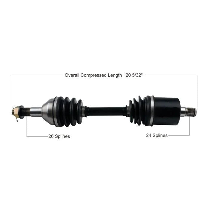 Tytaneum TYTANEUM OE REPLACEMENT CV AXLE REAR RIGHT 813-0056 fits Can-Am