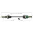 Load image into Gallery viewer, Tytaneum TYTANEUM OE REPLACEMENT CV AXLE REAR RIGHT 813-0154 fits Polaris