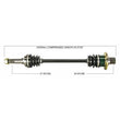 Load image into Gallery viewer, Tytaneum TYTANEUM OE REPLACEMENT CV AXLE REAR RIGHT 813-0214 fits Yamaha