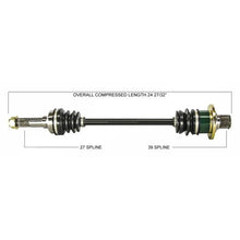 Load image into Gallery viewer, Tytaneum TYTANEUM OE REPLACEMENT CV AXLE REAR RIGHT 813-0214 fits Yamaha