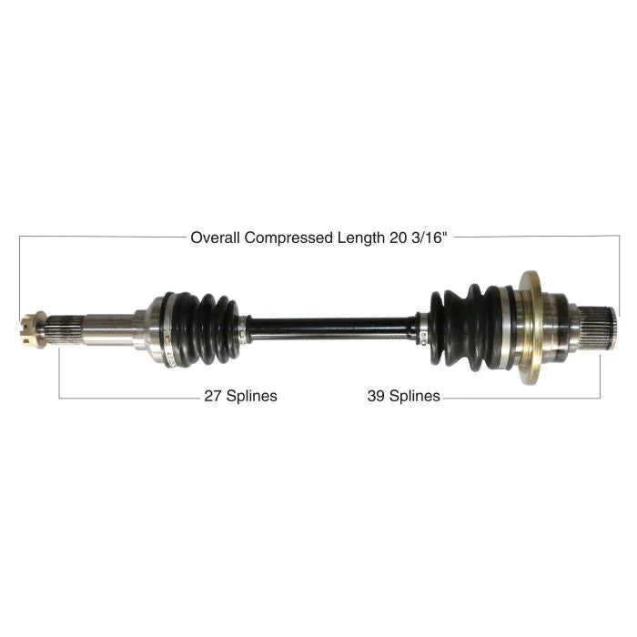 Tytaneum TYTANEUM OE REPLACEMENT CV AXLE REAR RIGHT 813-0222 fits Yamaha