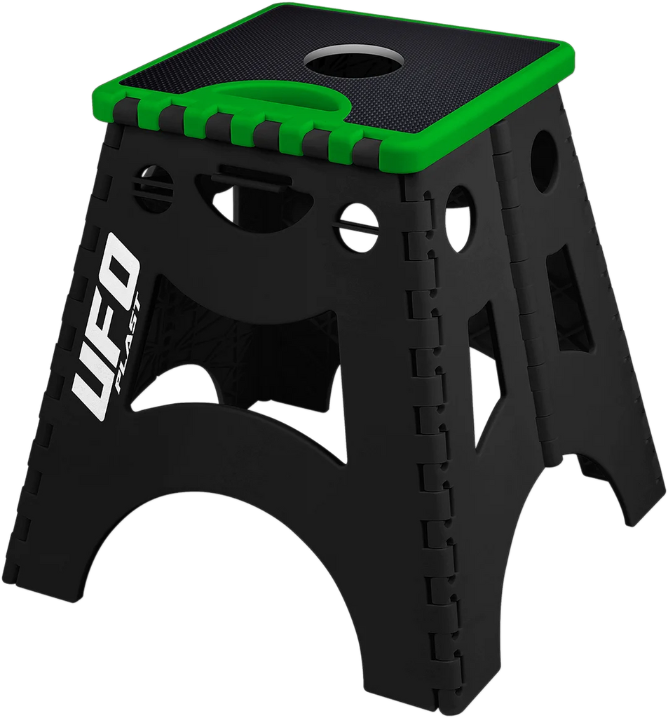 UFO Bike Stand - Folding - Black/Green - Main Product View