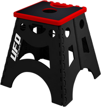 Load image into Gallery viewer, UFO Bike Stand - Folding - Black/Red - Main Product View