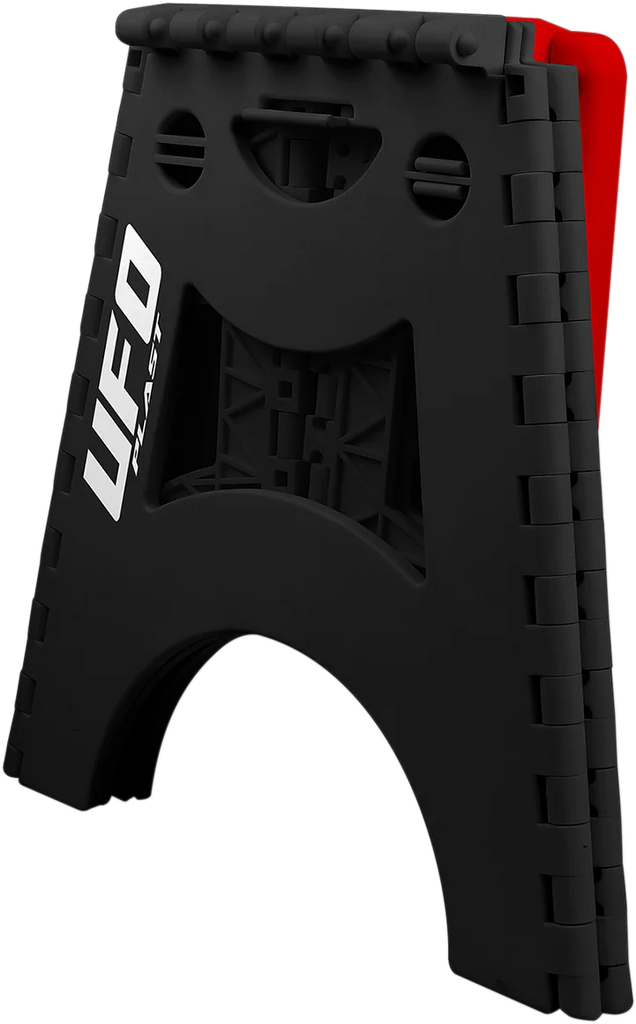 UFO Bike Stand - Folding - Black/Red - Back View