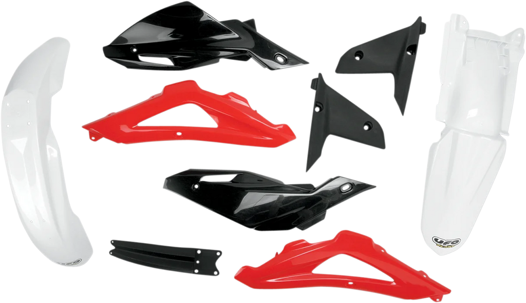 UFO Body Kit - OE Red/White - Side View