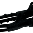 Load image into Gallery viewer, UFO Chain Guide - Black - Honda - Main Product View