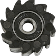 Load image into Gallery viewer, UFO Chain Roller - Black - KX 250F/450F - Side View