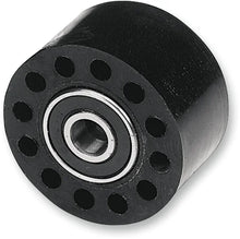 Load image into Gallery viewer, UFO Chain Roller - Black - Yamaha - Side View