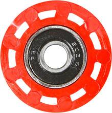 Load image into Gallery viewer, UFO Chain Roller - Red - CRF 250R/450R - Side View