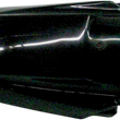 Load image into Gallery viewer, UFO Enduro Rear Fender - With Pins - Black - Main Product View