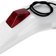 Load image into Gallery viewer, UFO Enduro Rear Fender with 21/5W Light - White - Main Product View