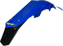 Load image into Gallery viewer, UFO Enduro Rear Fender with LED Light - Reflex Blue - Main Product View