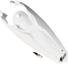 Load image into Gallery viewer, UFO Enduro Rear Fender - with Light - '98 - '19 KTM White - Main Product View