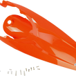Load image into Gallery viewer, UFO Enduro Rear Fender with Light - '98-'20 KTM Orange - Main Product View