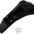 Load image into Gallery viewer, UFO Enduro Rear Fender - with Light - Black - Main Product View