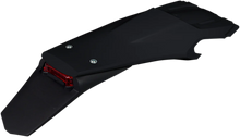 Load image into Gallery viewer, UFO Enduro Rear Fender - with Light - Black - Main Product View