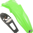 Load image into Gallery viewer, UFO Enduro Rear Fender - with Light - Green - Main Product View