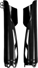 Load image into Gallery viewer, UFO Fork Slider Protectors - Black - CRF250R/450R - '19-'24 - Side View