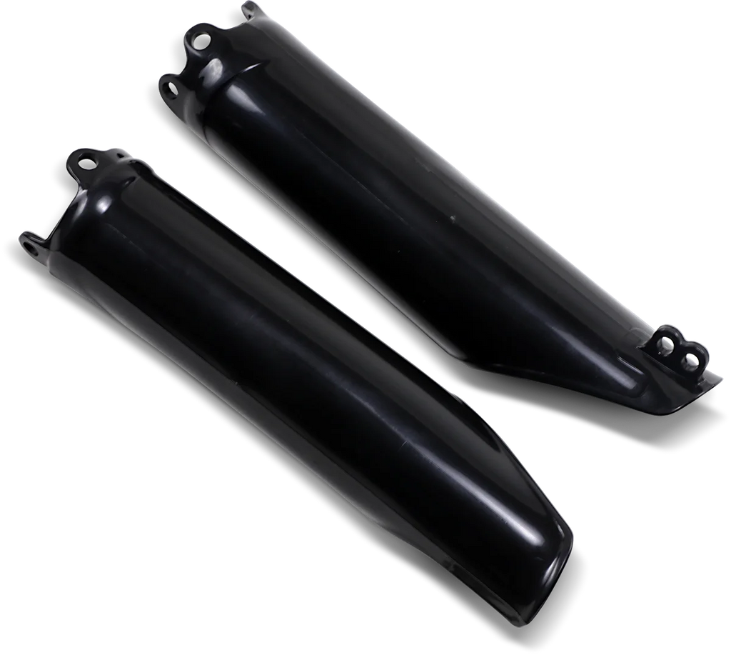 UFO Fork Slider Protectors - Black - CRF450R - '09-'12 - Main Product View