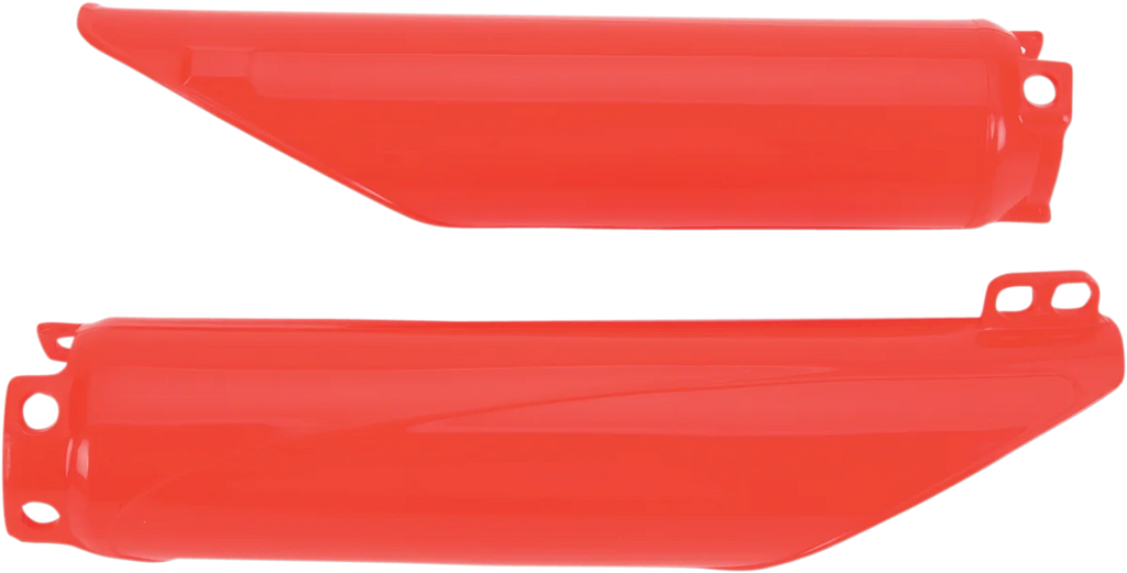 UFO Fork Slider Protectors - CR Red - Main Product View