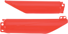Load image into Gallery viewer, UFO Fork Slider Protectors - CR Red - Main Product View