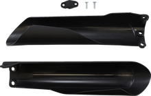 Load image into Gallery viewer, UFO Fork Slider Protectors - Red - Side View