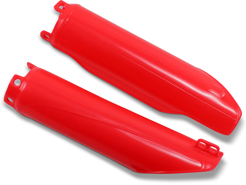 UFO Fork Slider Protectors - Red - CRF450R - '09-'12 - Main Product View