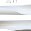 Load image into Gallery viewer, UFO Fork Slider Protectors - White - Main Product View