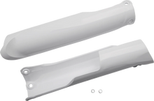 Load image into Gallery viewer, UFO Fork Slider Protectors - White - Main Product View