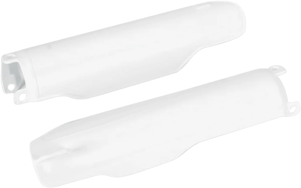 UFO Fork Slider Protectors - White - Main Product View