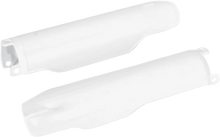 Load image into Gallery viewer, UFO Fork Slider Protectors - White - Main Product View