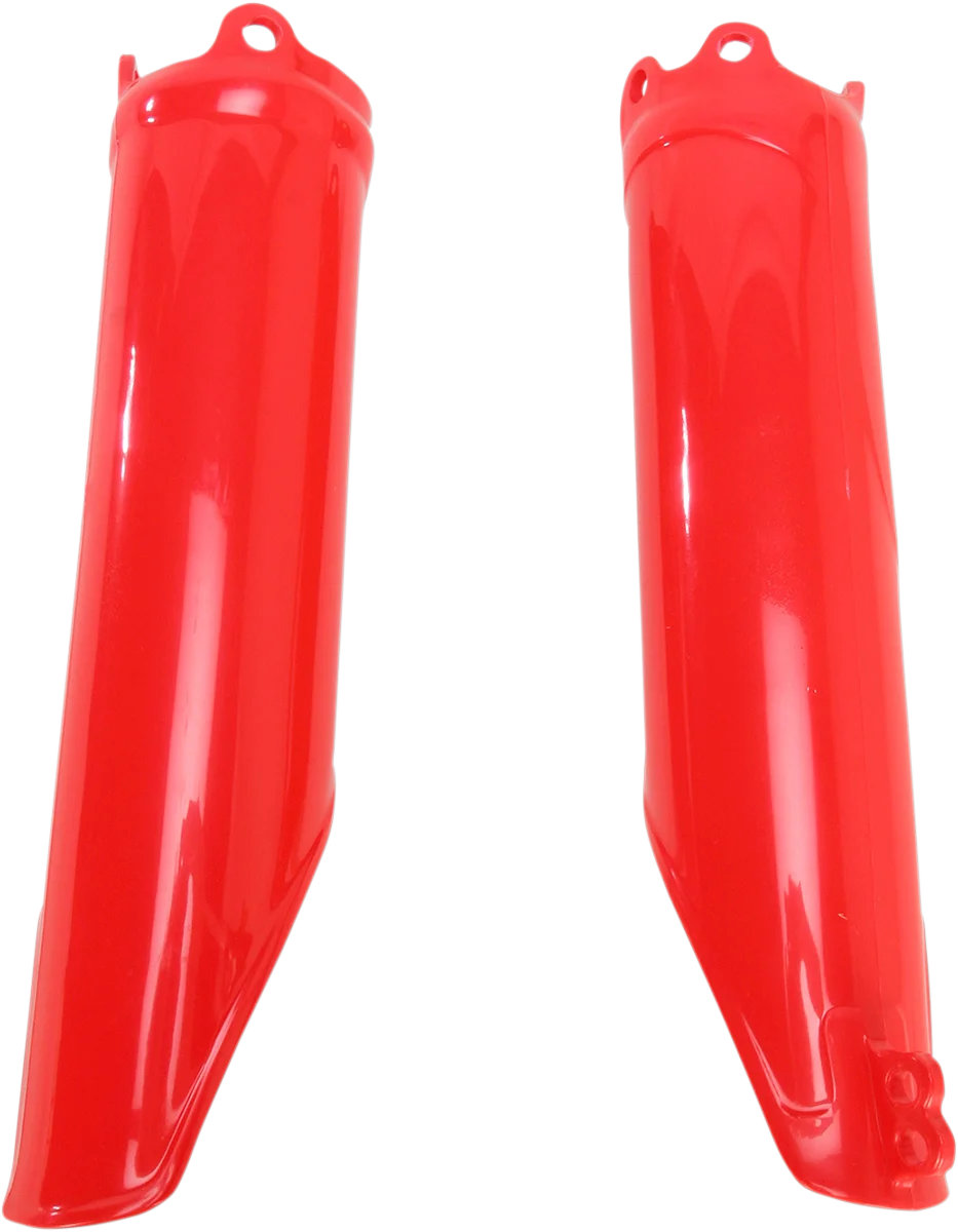 UFO Fork Slider Protectors - White - Side View