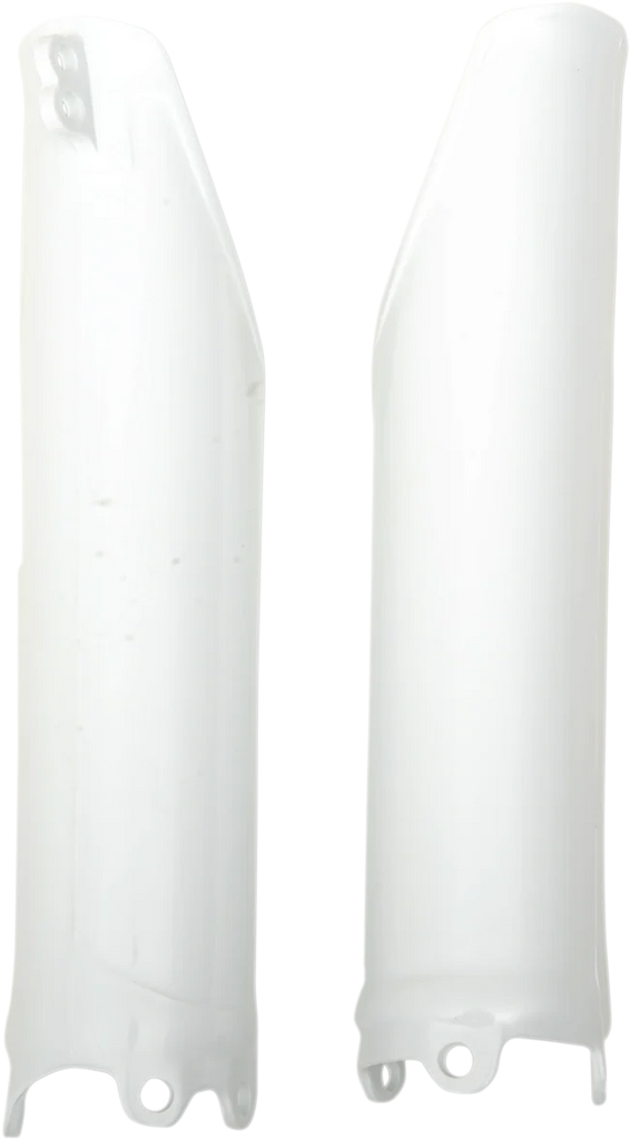 UFO Fork Slider Protectors - White - CRF450R - '09-'12 - Main Product View