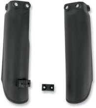 Load image into Gallery viewer, UFO Fork Tube Protectors - Black - 65SX - '02-'24 - Main Product View
