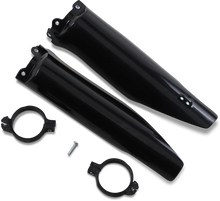 Load image into Gallery viewer, UFO Fork Tube Protectors - Black - KX 125/250 - '04-'07 - Main Product View