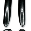 Load image into Gallery viewer, UFO Fork Tube Protectors - Black - KX85/100 - '98-'13 - Main Product View
