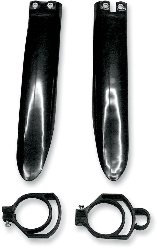 UFO Fork Tube Protectors - Black - KX85/100 - '98-'13 - Main Product View