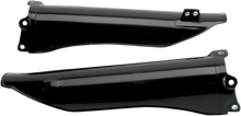 Load image into Gallery viewer, UFO Fork Tube Protectors - Black - KXF - '06-'08 - Main Product View
