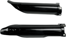 Load image into Gallery viewer, UFO Fork Tube Protectors - Black - KXF250/450 - Main Product View