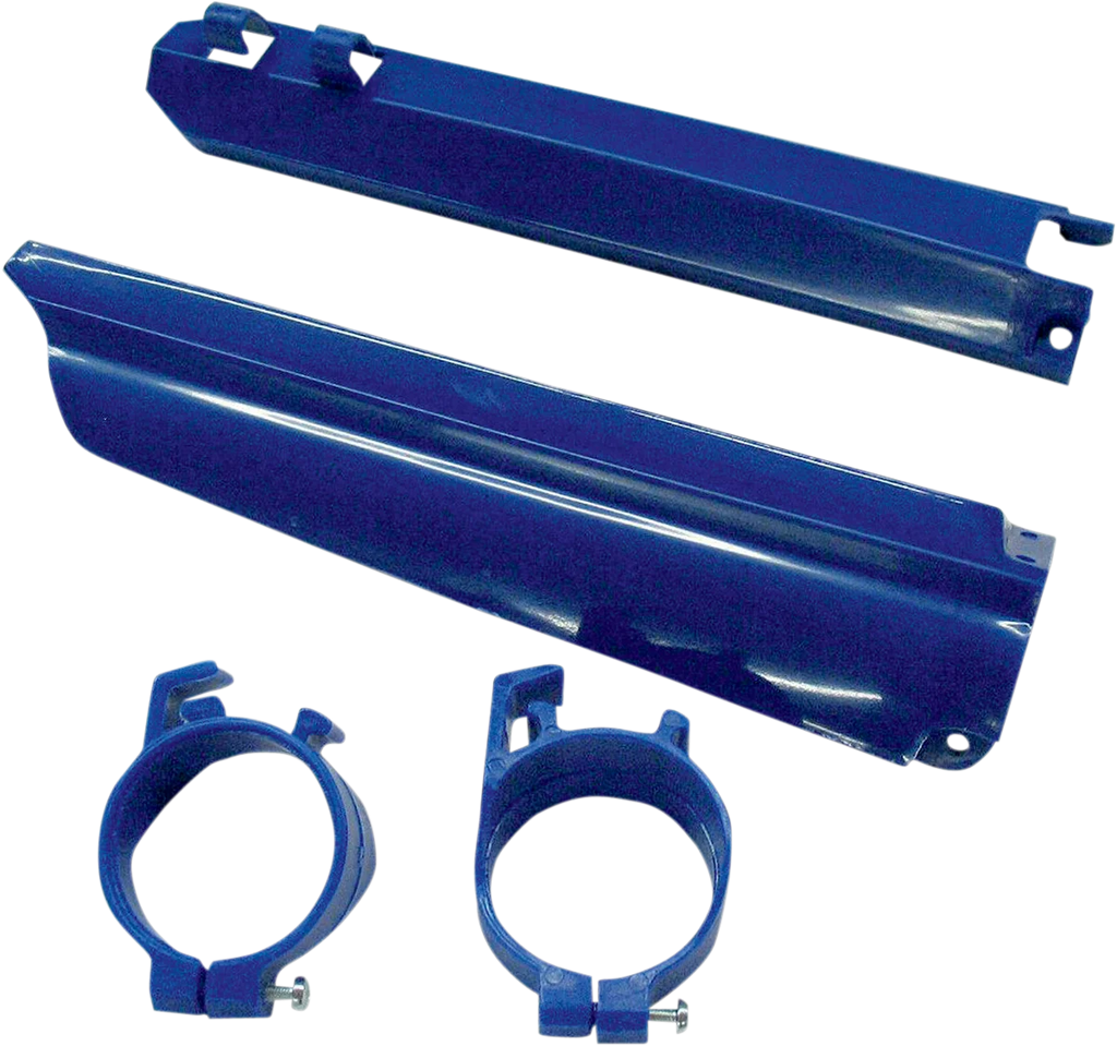 UFO Fork Tube Protectors - Blue - YZF/WRF - Main Product View