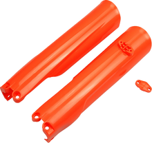 Load image into Gallery viewer, UFO Fork Tube Protectors - Neon Orange - Main Product View