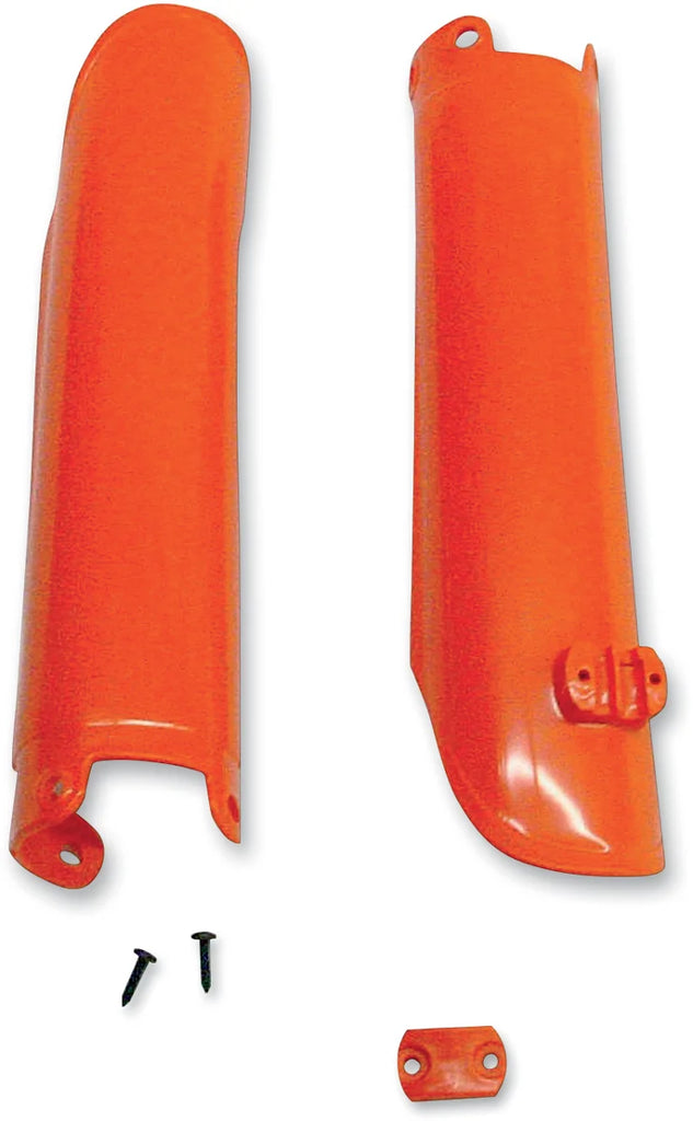 UFO Fork Tube Protectors - Orange - Main Product View