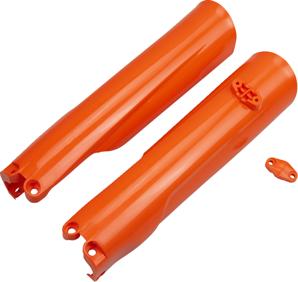 UFO Fork Tube Protectors - Orange - Main Product View